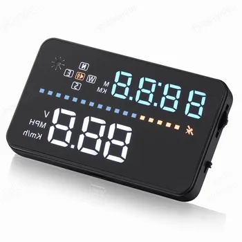 A3 Head-up Display HUD 3.5 inch Car Head-up Smart Digital Clock odometer Speedometer Voltage ometer Display
A3 Head-up Display HUD 3.5 inch Car Head-up Smart Digital Clock odometer Speedometer Voltage ometer Display