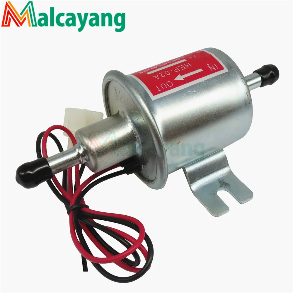 New universal diesel petrol gasoline 12v electric fuel pump HEP-02A 8mm pipe low pressure fuel bomb carburetor motorcycle ATV
New universal diesel petrol gasoline 12v electric fuel pump HEP-02A 8mm pipe low pressure fuel bomb carburetor motorcycle ATV