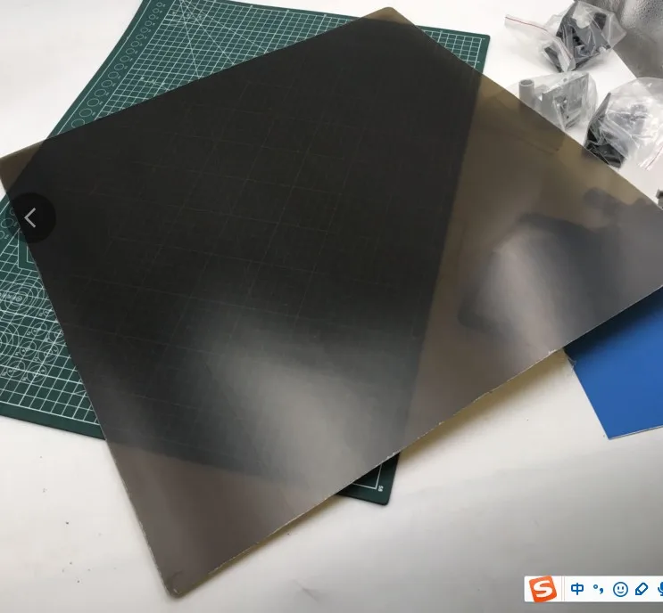 0.5mm 2pcs*Ultem1000 Polyetherimide PEI Sheet with 468MP Adhesive tape 3DPrinter Build Surface10''/12''/16''/8''120/220/500mm
0.5mm 2pcs*Ultem1000 Polyetherimide PEI Sheet with 468MP Adhesive tape 3DPrinter Build Surface10''/12''/16''/8''120/220/500mm