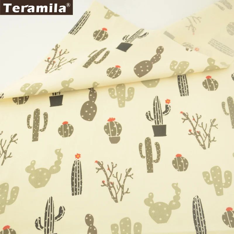 Teramila Cotton Fabric Printed Different Cactus Series Pattern High Quality Twill Material Quiting Patchwork Sewing Clothing CM
Teramila Cotton Fabric Printed Different Cactus Series Pattern High Quality Twill Material Quiting Patchwork Sewing Clothing CM