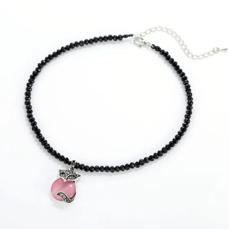 Various shape pendant black kirinji necklace lucky money red heart little gold pig necklace soft charm cat's eye fox choker etc
Various shape pendant black kirinji necklace lucky money red heart little gold pig necklace soft charm cat's eye fox choker etc
