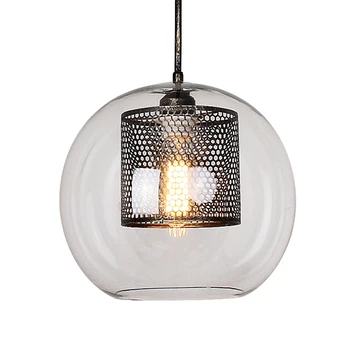 Modern LED Chandelier Iron Sieve Pendant Lamps Clear Transparent Glass Industry Design Dinning Room Hotel Loft Suspension Lights
Modern LED Chandelier Iron Sieve Pendant Lamps Clear Transparent Glass Industry Design Dinning Room Hotel Loft Suspension Lights