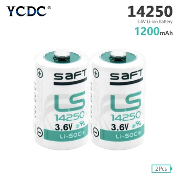 2 Pieces New 3.6V 1200mAh 14250 Li-SOCl2 1/2 AA R6 SL350 ER14250 LS-14250 Battery For CNC Machine Tools Servers Programming
2 Pieces New 3.6V 1200mAh 14250 Li-SOCl2 1/2 AA R6 SL350 ER14250 LS-14250 Battery For CNC Machine Tools Servers Programming