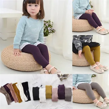 Baby Girls Leggings Cute Autumn Spring Pantyhose Pants Elastic Waist Causal Full Length Knitted Pants For 0-5 Year Kids Clothes
Baby Girls Leggings Cute Autumn Spring Pantyhose Pants Elastic Waist Causal Full Length Knitted Pants For 0-5 Year Kids Clothes