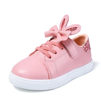 Children Shoes Girls Shoes 2020 Spring And Autumn Fashion Bow Bunny Children Casual Shoes Girls Boys PU Leather Sport Shoes
Children Shoes Girls Shoes 2020 Spring And Autumn Fashion Bow Bunny Children Casual Shoes Girls Boys PU Leather Sport Shoes