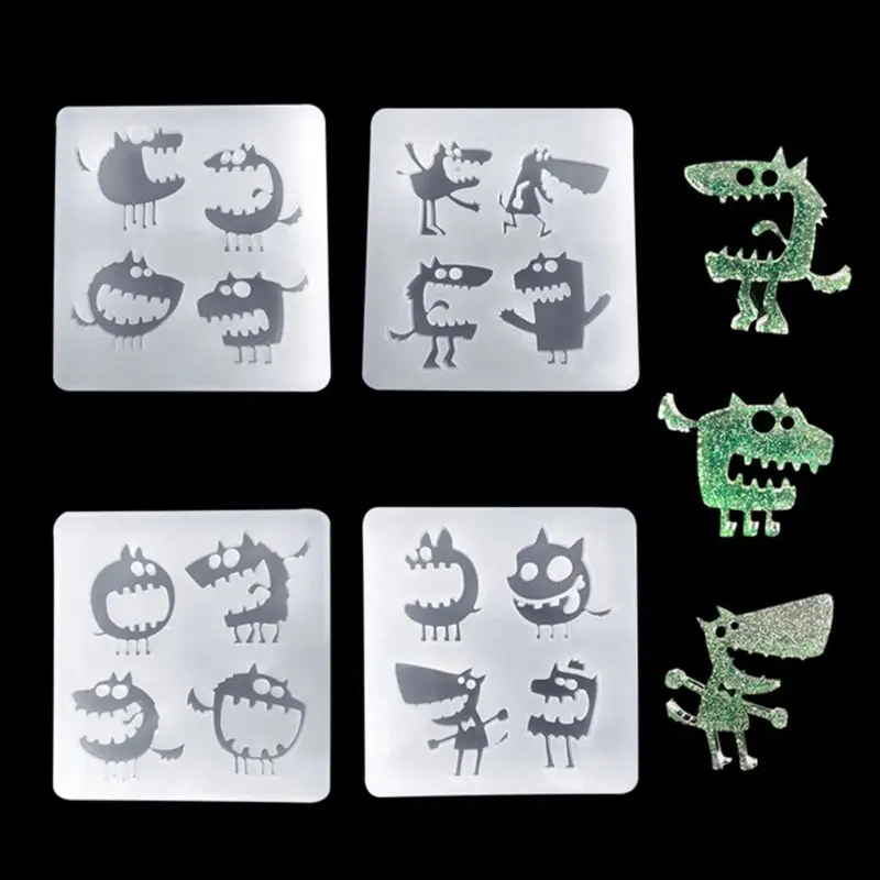 New Arrival Silicone Mold DIY Jewelry Making Tools Halloween Monster Funny Epoxy Resin Pendant Mirror UV Accessories
New Arrival Silicone Mold DIY Jewelry Making Tools Halloween Monster Funny Epoxy Resin Pendant Mirror UV Accessories