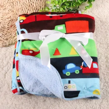 Factory Sales Baby Blanket Thicken Double Layer Fleece Infant Swaddle Baby Swaddle Microfiber Plaid 76*102CM
Factory Sales Baby Blanket Thicken Double Layer Fleece Infant Swaddle Baby Swaddle Microfiber Plaid 76*102CM