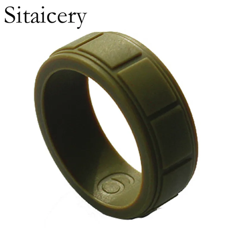Sitaicery Food Grade FDA Silicone Rings For Men Wedding Rubber Bands Hypoallergenic Flexible Sports Antibacterial Silicone Ring
Sitaicery Food Grade FDA Silicone Rings For Men Wedding Rubber Bands Hypoallergenic Flexible Sports Antibacterial Silicone Ring