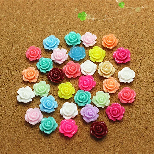 100pcs 10mm mix colors resin little rose flower flat back cabochon for DIY jewelry,nail art decoration
100pcs 10mm mix colors resin little rose flower flat back cabochon for DIY jewelry,nail art decoration