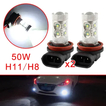 H11 H8 50W LED Fit For Auto Foglight Fog Driving Light Bulb Lamp Lens Projector Trim White Color Accessories Kit Part
H11 H8 50W LED Fit For Auto Foglight Fog Driving Light Bulb Lamp Lens Projector Trim White Color Accessories Kit Part