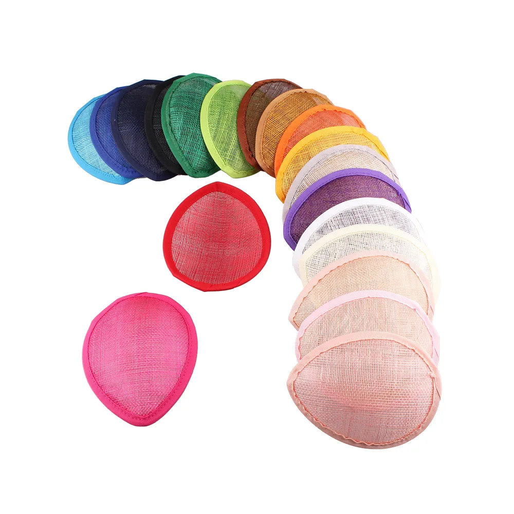 5.2"(13CM) Teardrop Fascinator Base Sinamay Hat Fascinator Headwear Craft Millinery Wedding DIY Hair Accessories 1Pieces/Lot
5.2"(13CM) Teardrop Fascinator Base Sinamay Hat Fascinator Headwear Craft Millinery Wedding DIY Hair Accessories 1Pieces/Lot