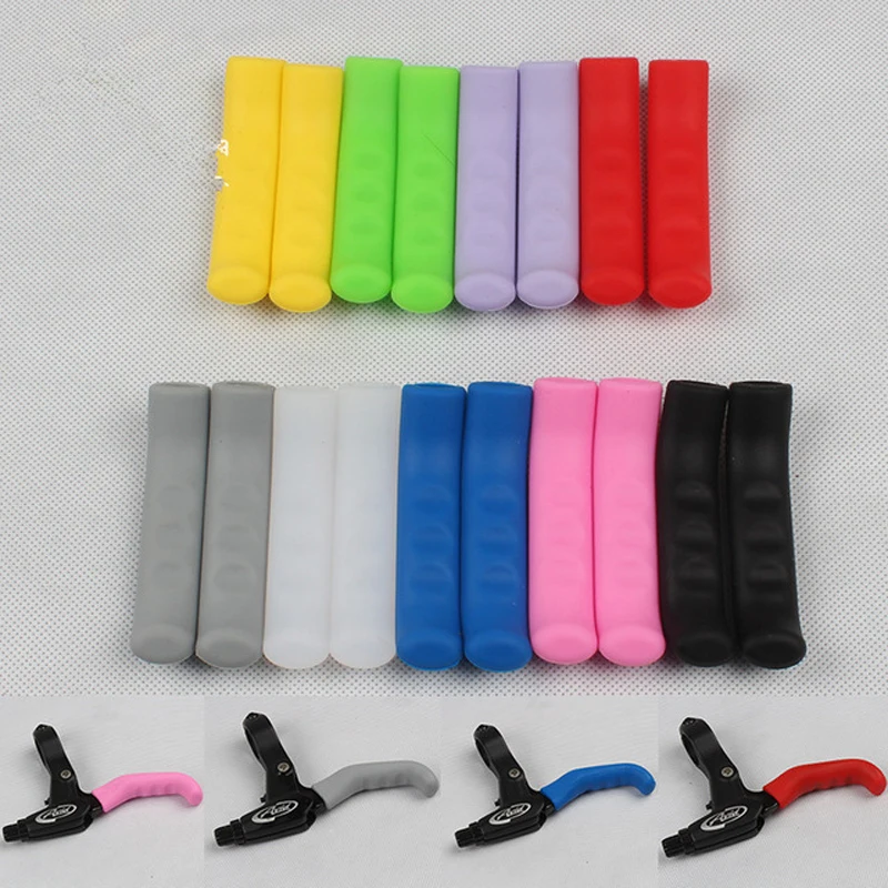 Bicycle V Brake Hand Levers silicone Silica Colver MTB Mountain Road Bike Folding Fixed Gear gel protector sleeves cover
Bicycle V Brake Hand Levers silicone Silica Colver MTB Mountain Road Bike Folding Fixed Gear gel protector sleeves cover