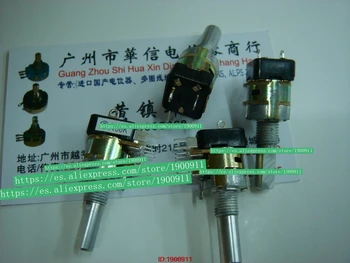 1pcs/lot Taiwan production F128 double with switch potentiometer A50K handle length 20MMF
1pcs/lot Taiwan production F128 double with switch potentiometer A50K handle length 20MMF