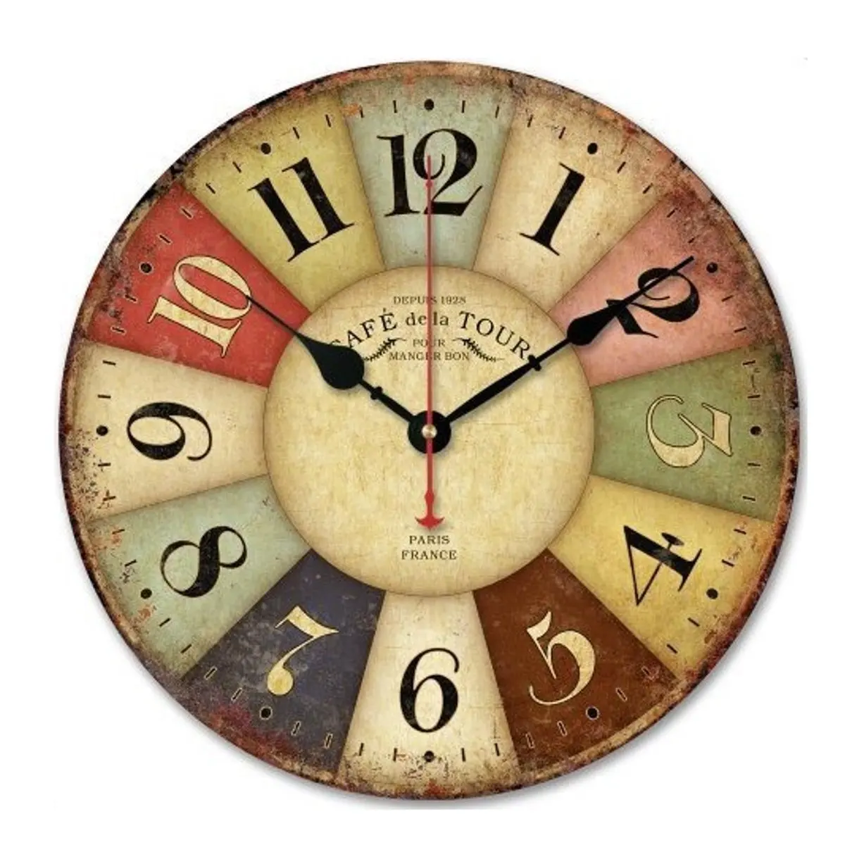 23 Inch Retro Wooden Wall Clock Farmhouse Silent Non Ticking Hanging Horologe Timer Home Bar Living Room Decoration 60cm
23 Inch Retro Wooden Wall Clock Farmhouse Silent Non Ticking Hanging Horologe Timer Home Bar Living Room Decoration 60cm