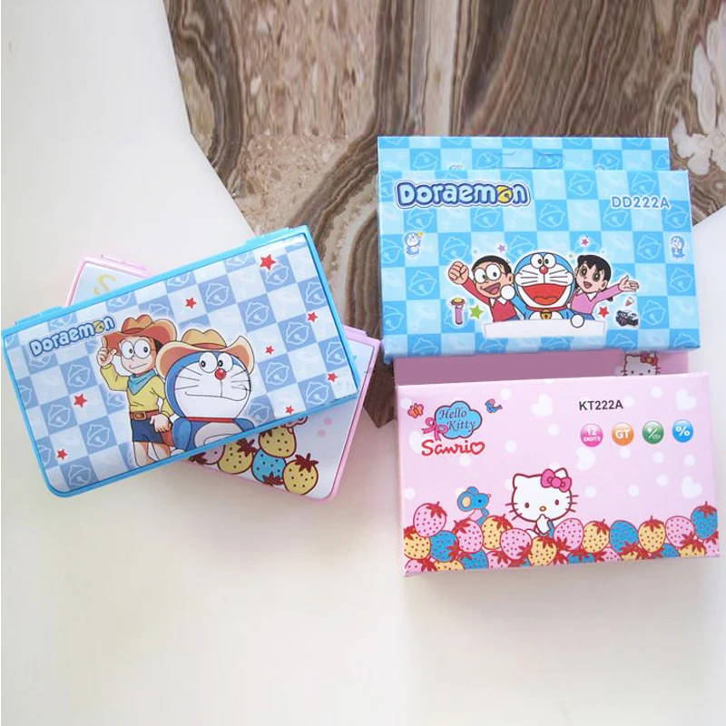 2018 Hot Sale 12 digits mini pocket cute hello kitty calculator Doraemon Calculators flip Calculadora Kawaii Gifts
2018 Hot Sale 12 digits mini pocket cute hello kitty calculator Doraemon Calculators flip Calculadora Kawaii Gifts