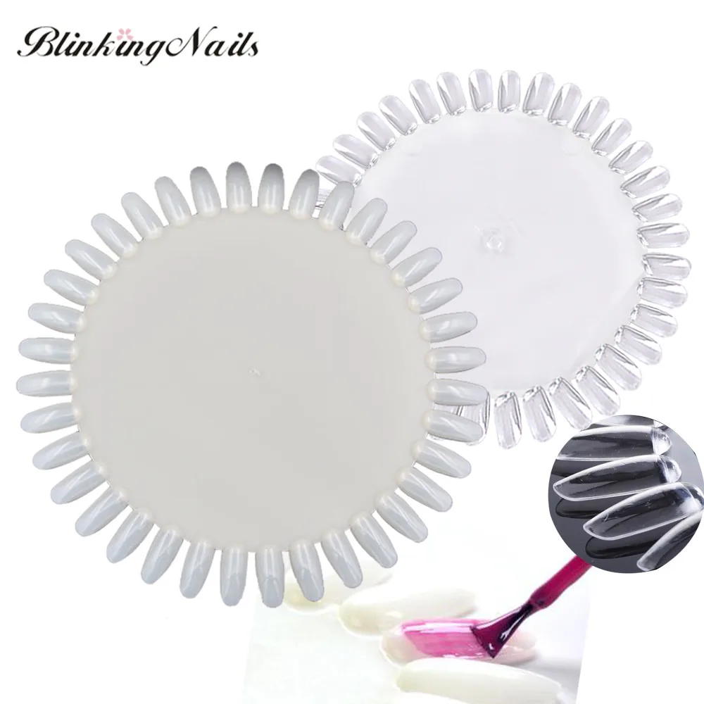 BlinkingNails 36 Color Sun-shaped Round Nail Color Chart in Oval Full Fake Nails Natural Nail made of White Acrylic Nail Mold
BlinkingNails 36 Color Sun-shaped Round Nail Color Chart in Oval Full Fake Nails Natural Nail made of White Acrylic Nail Mold