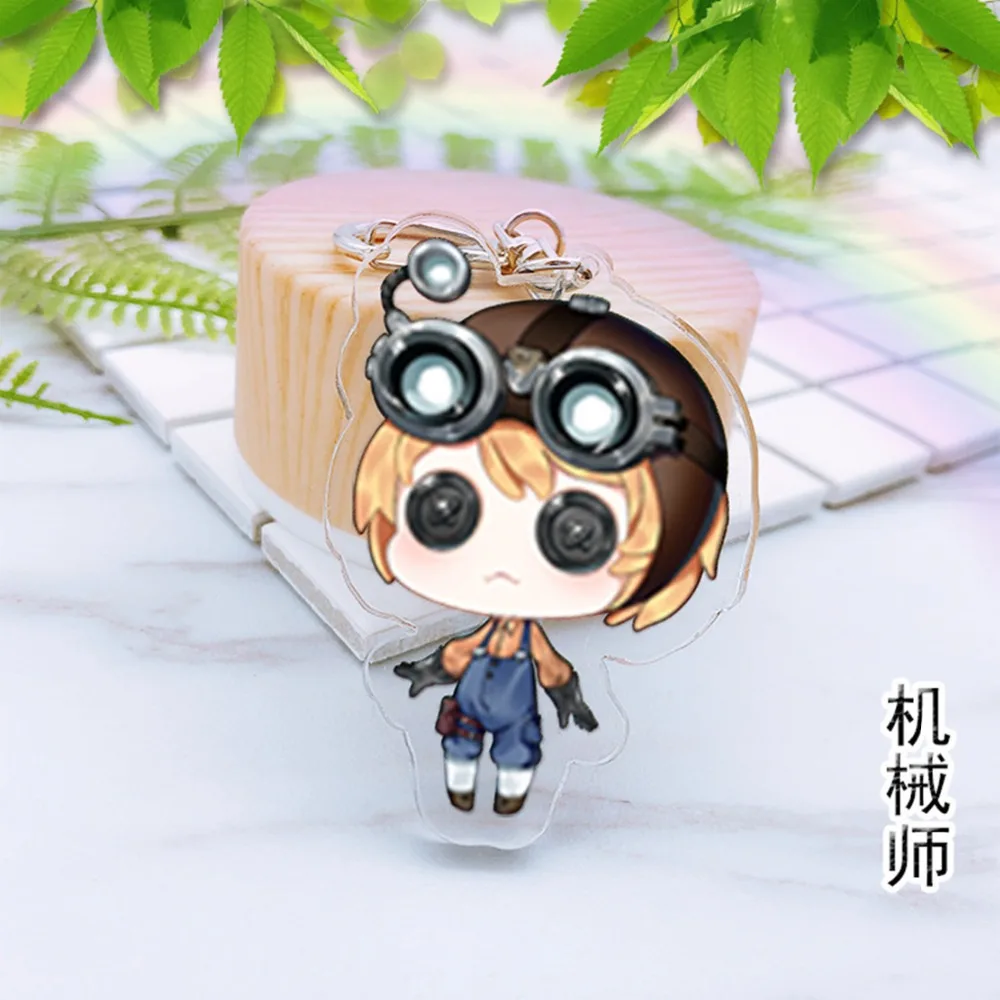 cartoon Identity V Mechanic Acrylic key chain Jack the Ripper Mercenaries Pendants Keyring Cosplay surrounding gift Chaveiro toy
cartoon Identity V Mechanic Acrylic key chain Jack the Ripper Mercenaries Pendants Keyring Cosplay surrounding gift Chaveiro toy