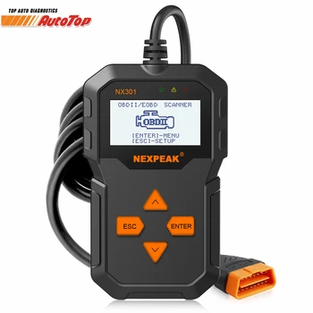 NEXPEAK OBD2 Auto Automotive Scanner Car Diagnostic Tool Universal Multi-language Full ODB2 Modes Fault Code Reader Autoscanner
NEXPEAK OBD2 Auto Automotive Scanner Car Diagnostic Tool Universal Multi-language Full ODB2 Modes Fault Code Reader Autoscanner