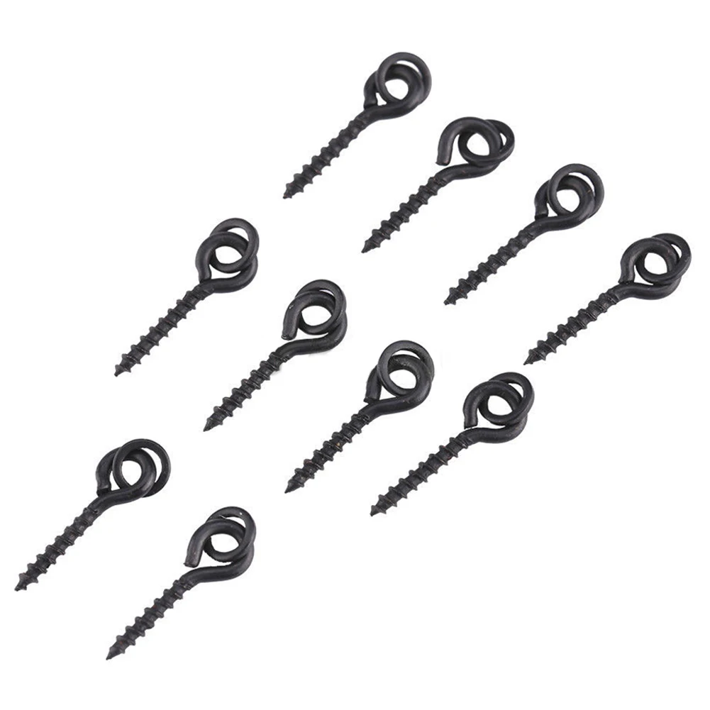 10pcs Steel Carp Fishing Lure Screw Up Pegs Boilie Baits Screws with Link Loop Ring Terminal Tackle Tool Accessories`
10pcs Steel Carp Fishing Lure Screw Up Pegs Boilie Baits Screws with Link Loop Ring Terminal Tackle Tool Accessories`