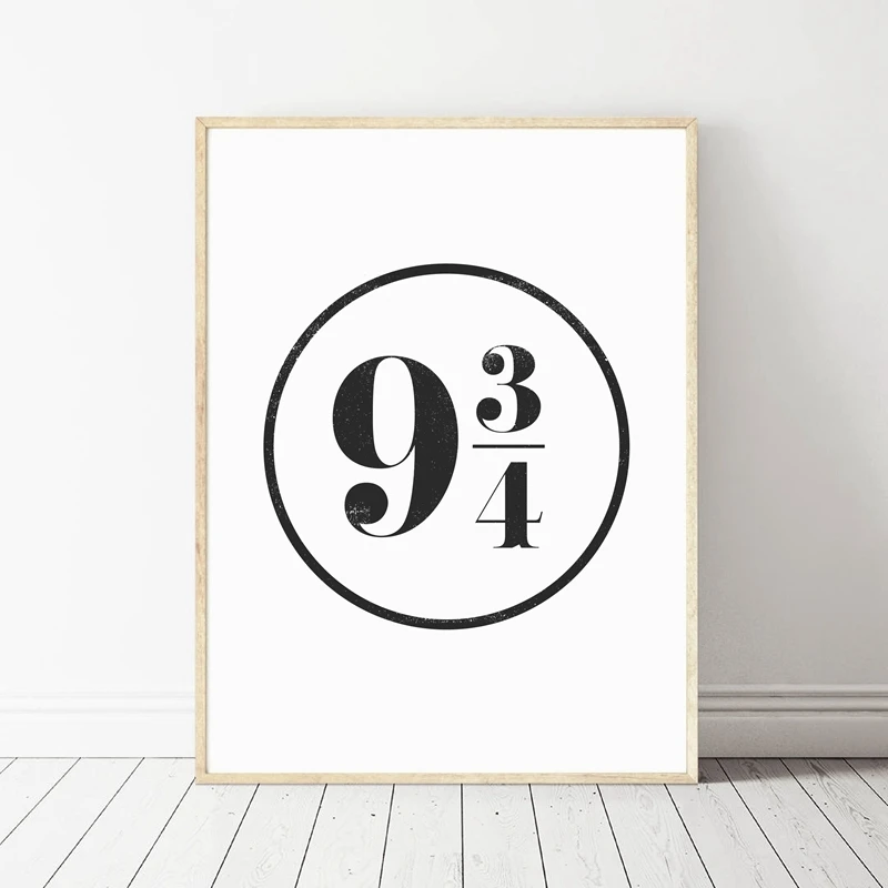 Harry Poster 9 3/4 Platform Canvas Art Prints Castle Express Child Room Wall Art Print Poster
Harry Poster 9 3/4 Platform Canvas Art Prints Castle Express Child Room Wall Art Print Poster