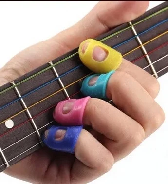 Guitar finger Guitar silicone left hand finger silicone finger protector beginner practice press string fingerti 5PCS/SETS
Guitar finger Guitar silicone left hand finger silicone finger protector beginner practice press string fingerti 5PCS/SETS