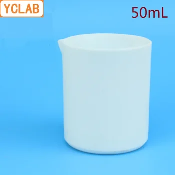 YCLAB 50mL PTFE Beaker Low Form with Spout Poly Tetra Fluoroethylene Plastic F4 Teflon Laboratory Chemistry Equipment
YCLAB 50mL PTFE Beaker Low Form with Spout Poly Tetra Fluoroethylene Plastic F4 Teflon Laboratory Chemistry Equipment