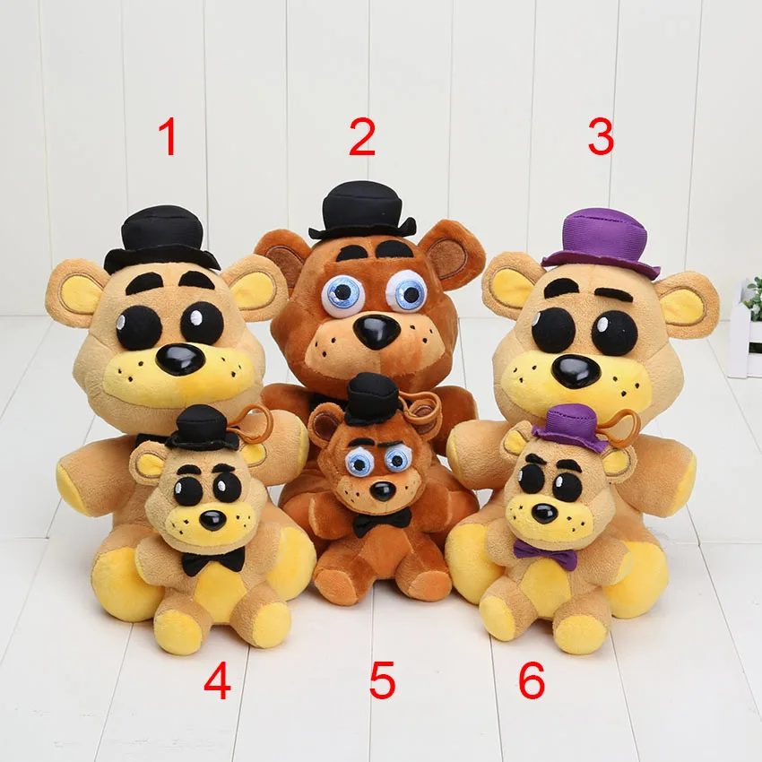 14cm - 25cm FNAF in stock five nights at freddy's plush Possessed Fredbear Golden Freddy plush dolls kids gift stuffed figure
14cm - 25cm FNAF in stock five nights at freddy's plush Possessed Fredbear Golden Freddy plush dolls kids gift stuffed figure