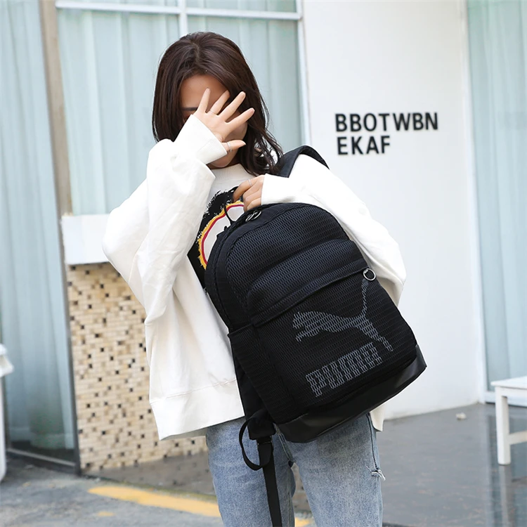 New Arrival PUMA Originals Large Capacity Grid Backpack Unisex Big Backpacks Black and White Sports Bags
New Arrival PUMA Originals Large Capacity Grid Backpack Unisex Big Backpacks Black and White Sports Bags