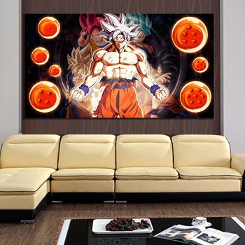 1 Piece HD Anime Poster Painting Dragon Ball Super Ultra Instinct Goku Pictures Vegeta Poster Painting for Home Decor Wall Art
1 Piece HD Anime Poster Painting Dragon Ball Super Ultra Instinct Goku Pictures Vegeta Poster Painting for Home Decor Wall Art