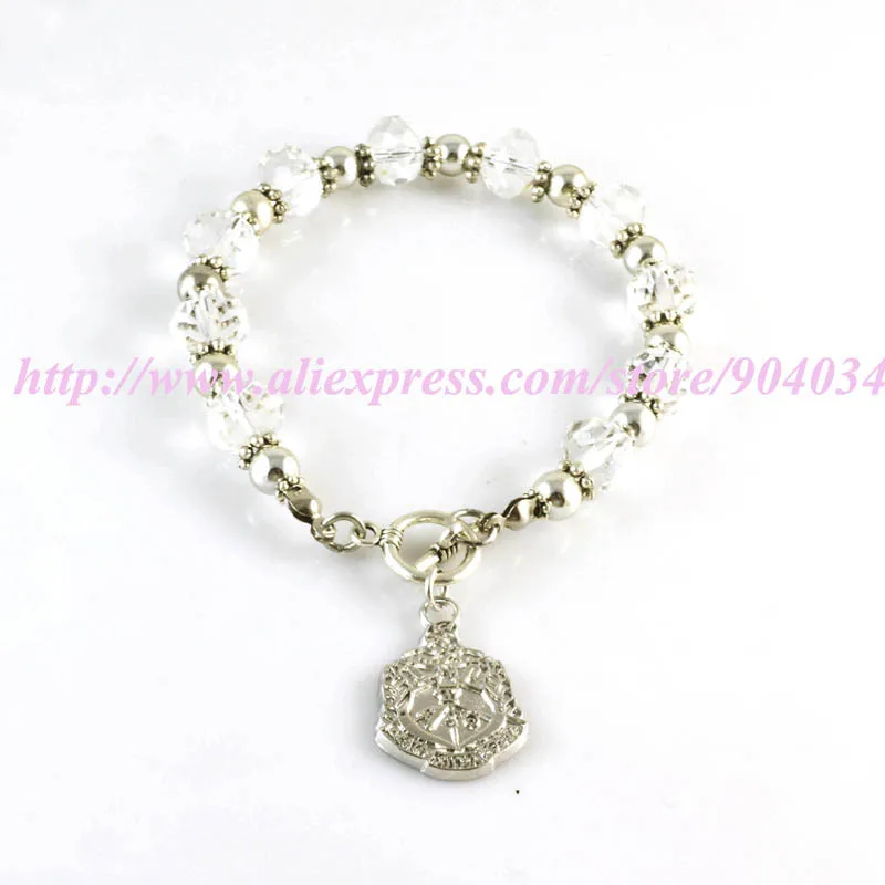 Delta Sigma Theta Sorority sliver charm crystal bead Bracelet DST sliver Crest charm bracelet bangle
Delta Sigma Theta Sorority sliver charm crystal bead Bracelet DST sliver Crest charm bracelet bangle