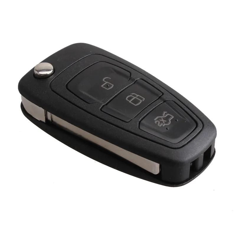 Online Whole Ford Focus Key Replacement From China 3 Ons Replacement Keyless Entry Fob Flip Folding Remote Key 433mhz 4d63 Chip For Ford Focus