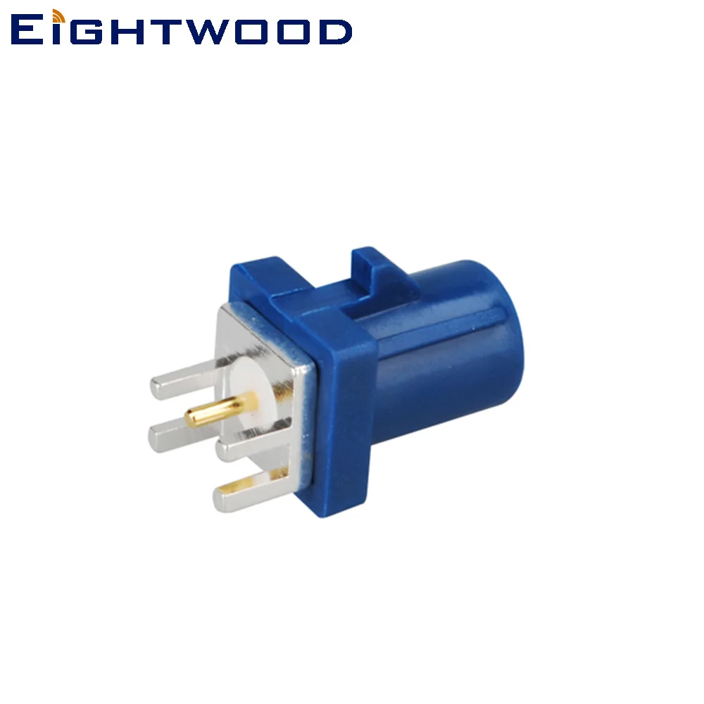 Eightwood Fakra C Plug Male RF Coaxial Connector End Launch PCB Mount Straight Blue/5005 Coding for GPS Telematics or Navigation
Eightwood Fakra C Plug Male RF Coaxial Connector End Launch PCB Mount Straight Blue/5005 Coding for GPS Telematics or Navigation