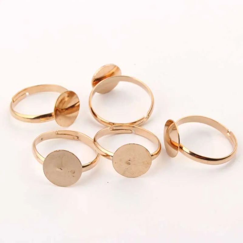 10pcs Silver Gold Color Zinc Alloy Adjustable Rings Blank/Base,Fit 10mm Glass Cabochons,Ring setting AC550
10pcs Silver Gold Color Zinc Alloy Adjustable Rings Blank/Base,Fit 10mm Glass Cabochons,Ring setting AC550