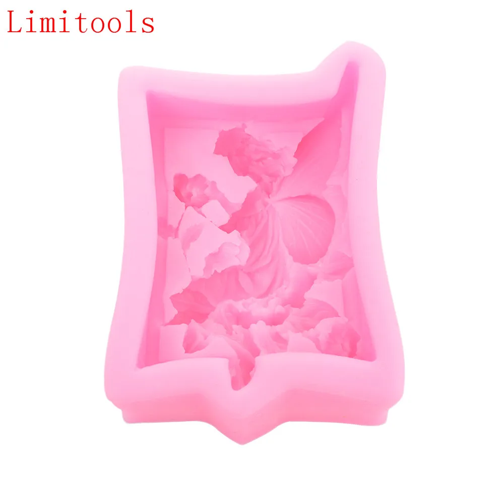 Angel Butterfly Girl Smell Flower Silicone Fondant Soap 3D Cake Mold Cupcake Jelly Candy Chocolate Decoration Baking Tool
Angel Butterfly Girl Smell Flower Silicone Fondant Soap 3D Cake Mold Cupcake Jelly Candy Chocolate Decoration Baking Tool
