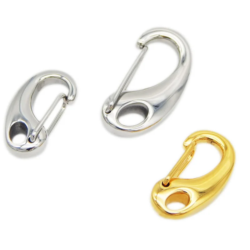 2PC Stainless Steel Lobster Clasps Hooks Jewelry Findings DIY Bracelet Necklace Making Jewelry Accessories 16/21/26mm Gold Clasp
2PC Stainless Steel Lobster Clasps Hooks Jewelry Findings DIY Bracelet Necklace Making Jewelry Accessories 16/21/26mm Gold Clasp
