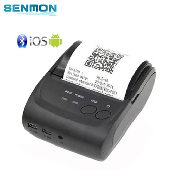 ZJiang ZJ-5802LD Mini Portable Rechargeable Android Bluetooth 58mm Thermal Receipt Printer for Restaurant Supermarket
ZJiang ZJ-5802LD Mini Portable Rechargeable Android Bluetooth 58mm Thermal Receipt Printer for Restaurant Supermarket