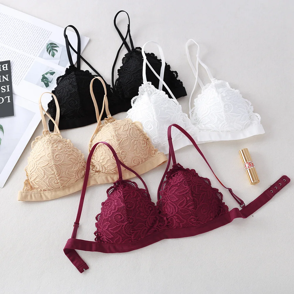 Lace Bra Women Push Up Bra Wireless Bralette Padded Bra Brassiere Female Sexy Lingerie Underwear
Lace Bra Women Push Up Bra Wireless Bralette Padded Bra Brassiere Female Sexy Lingerie Underwear