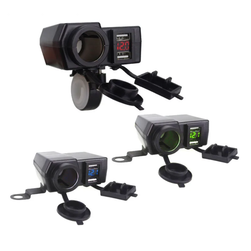 Double USB Waterproof Car Styling Charger With Line 4.2A Motorcycle Scooter Car AutoModification Parts Cigarette Lighter
Double USB Waterproof Car Styling Charger With Line 4.2A Motorcycle Scooter Car AutoModification Parts Cigarette Lighter