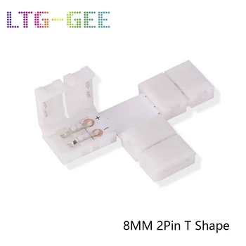 LTG-GEE 5PCS Free Soldering LED Connector 2PIN 4PIN 5PIN T Shape Corner connector for 8mm&10mm LED Strip Light RGB RGBW RGBWW
LTG-GEE 5PCS Free Soldering LED Connector 2PIN 4PIN 5PIN T Shape Corner connector for 8mm&10mm LED Strip Light RGB RGBW RGBWW