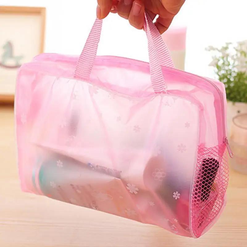 Fashion Floral Print Transparent Makeup Bag Waterproof Cosmetic Bag Toiletry Bathing Pouch Sundries Organizer Storage
Fashion Floral Print Transparent Makeup Bag Waterproof Cosmetic Bag Toiletry Bathing Pouch Sundries Organizer Storage