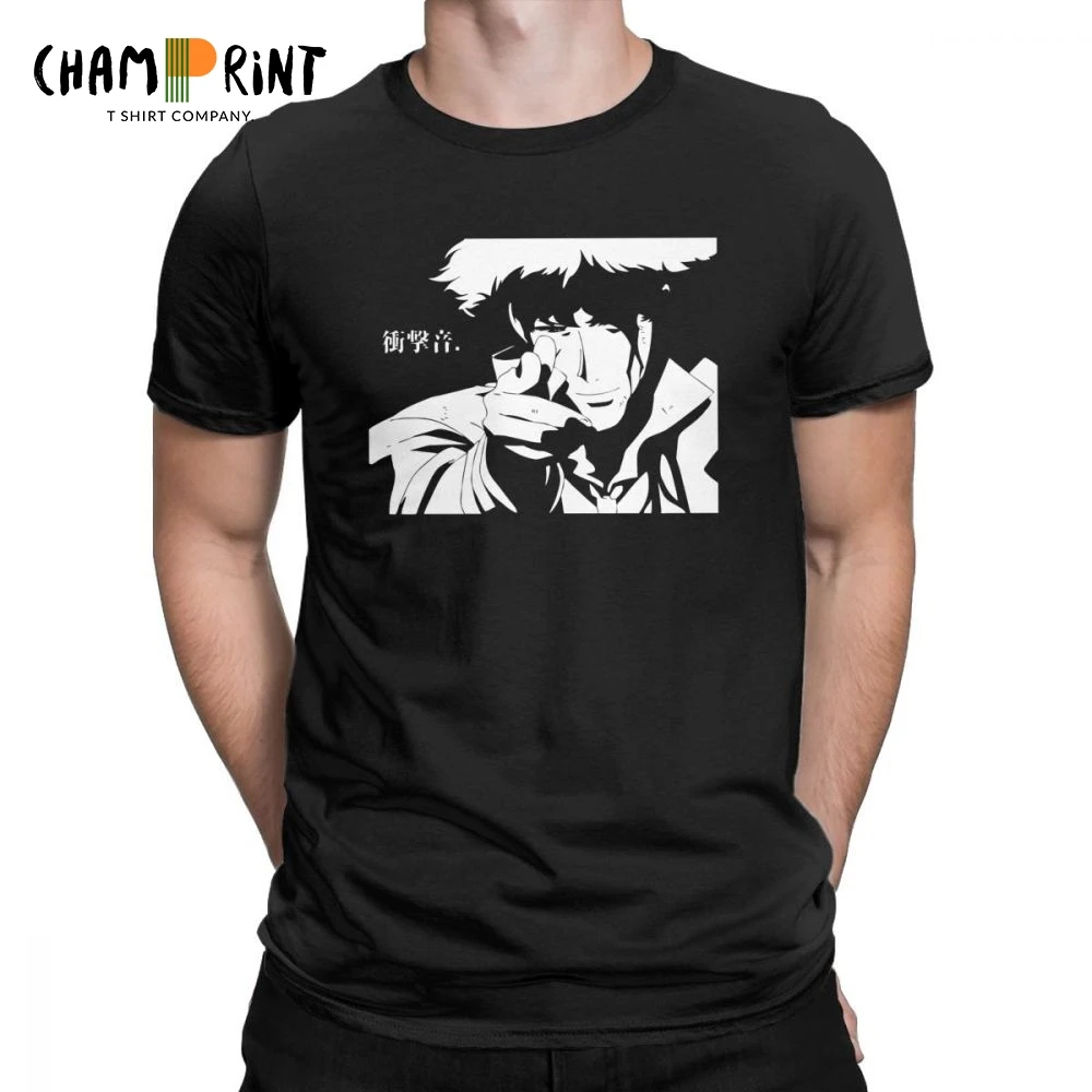 Men's Cowboy Bebop T-Shirts Cowboy Bebop Anime Pixel Art Awesome Round Neck Short Sleeve Tops Cotton Tees Black T Shirt
Men's Cowboy Bebop T-Shirts Cowboy Bebop Anime Pixel Art Awesome Round Neck Short Sleeve Tops Cotton Tees Black T Shirt