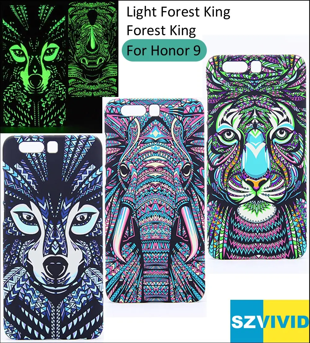 Tiger Elephant Lion Wolf Cover Case For Huawei Honor 9 Forest King Light Glow in Dark Night Luminous 5.15 inch
Tiger Elephant Lion Wolf Cover Case For Huawei Honor 9 Forest King Light Glow in Dark Night Luminous 5.15 inch