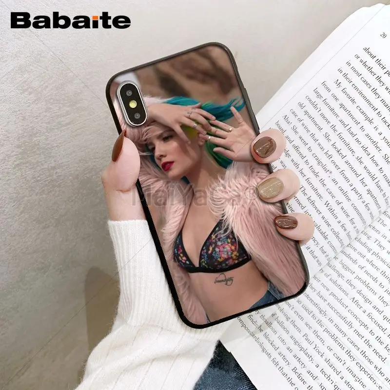 Babaite Badlands Halsey Colorful Cute Phone Accessories Case for iPhone X XS MAX 6 6S 7 7plus 8 8Plus 5 5S XR