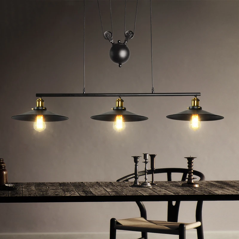 Retro Loft Chandelier Living Room Dining Room Pendant Led Bulb Lamp Vintage Restaurant Bar Club Office Cafe Light Droplight
Retro Loft Chandelier Living Room Dining Room Pendant Led Bulb Lamp Vintage Restaurant Bar Club Office Cafe Light Droplight