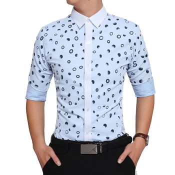 Brand 2018 Fashion Male Shirt Long-Sleeves High Quality Cotton Polka Dot Casual Shirt Mens Dress Shirts Slim Men Shirt XXL
Brand 2018 Fashion Male Shirt Long-Sleeves High Quality Cotton Polka Dot Casual Shirt Mens Dress Shirts Slim Men Shirt XXL