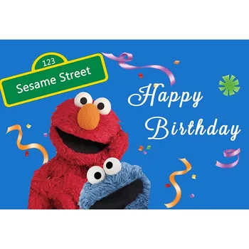 7x5ft Vinyl happy Birthday Photography Backdrops Sesame Streetza World Party Banner Blue Photo Background
7x5ft Vinyl happy Birthday Photography Backdrops Sesame Streetza World Party Banner Blue Photo Background