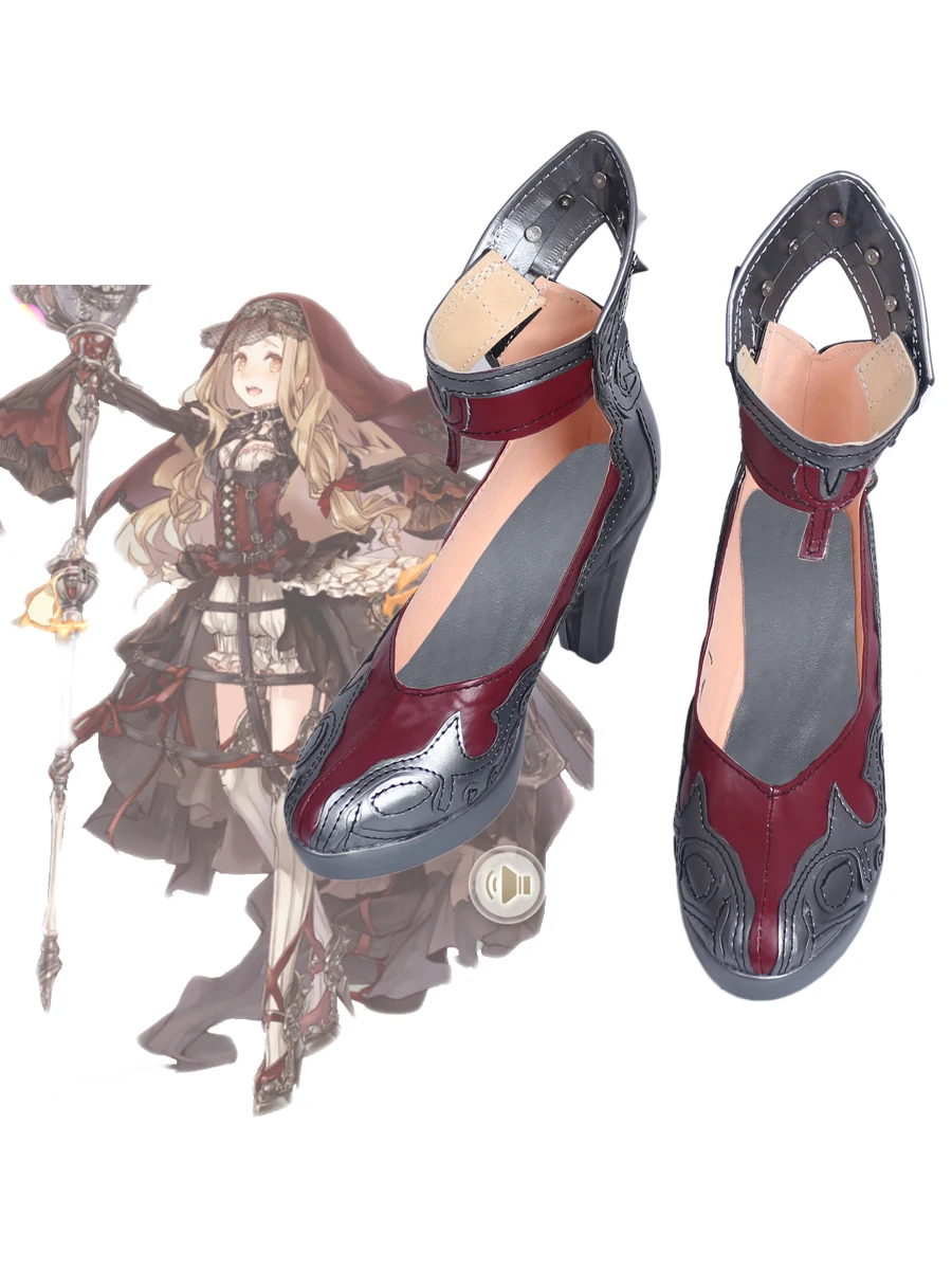 Игра SINoALICE красные сапоги для косплея с капюшоном, обувь для Хэллоуина, карнавала, косплея для женщин, изготовленные на заказ ботинки
Игра SINoALICE красные сапоги для косплея с капюшоном, обувь для Хэллоуина, карнавала, косплея для женщин, изготовленные на заказ ботинки