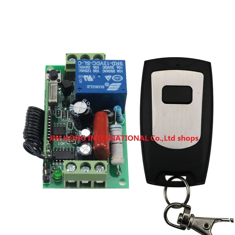 Free Shipping 220V 1CH 10A Radio Wireless Remote Control light Switch Learning Code With Waterproof Transmitter Output Adjusted
Free Shipping 220V 1CH 10A Radio Wireless Remote Control light Switch Learning Code With Waterproof Transmitter Output Adjusted