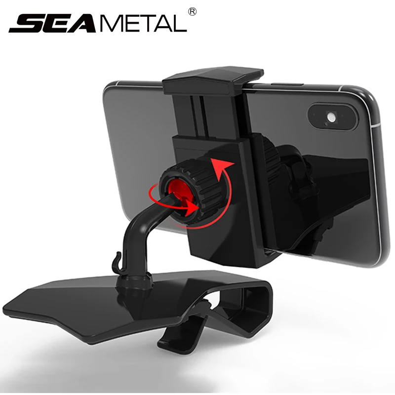 

Car Gadget Car Phone Holder 360 Degree Rotation Dashboard Clips GPS Navigation Stand Auto Smart Phone Holder Air Out Vent Mount