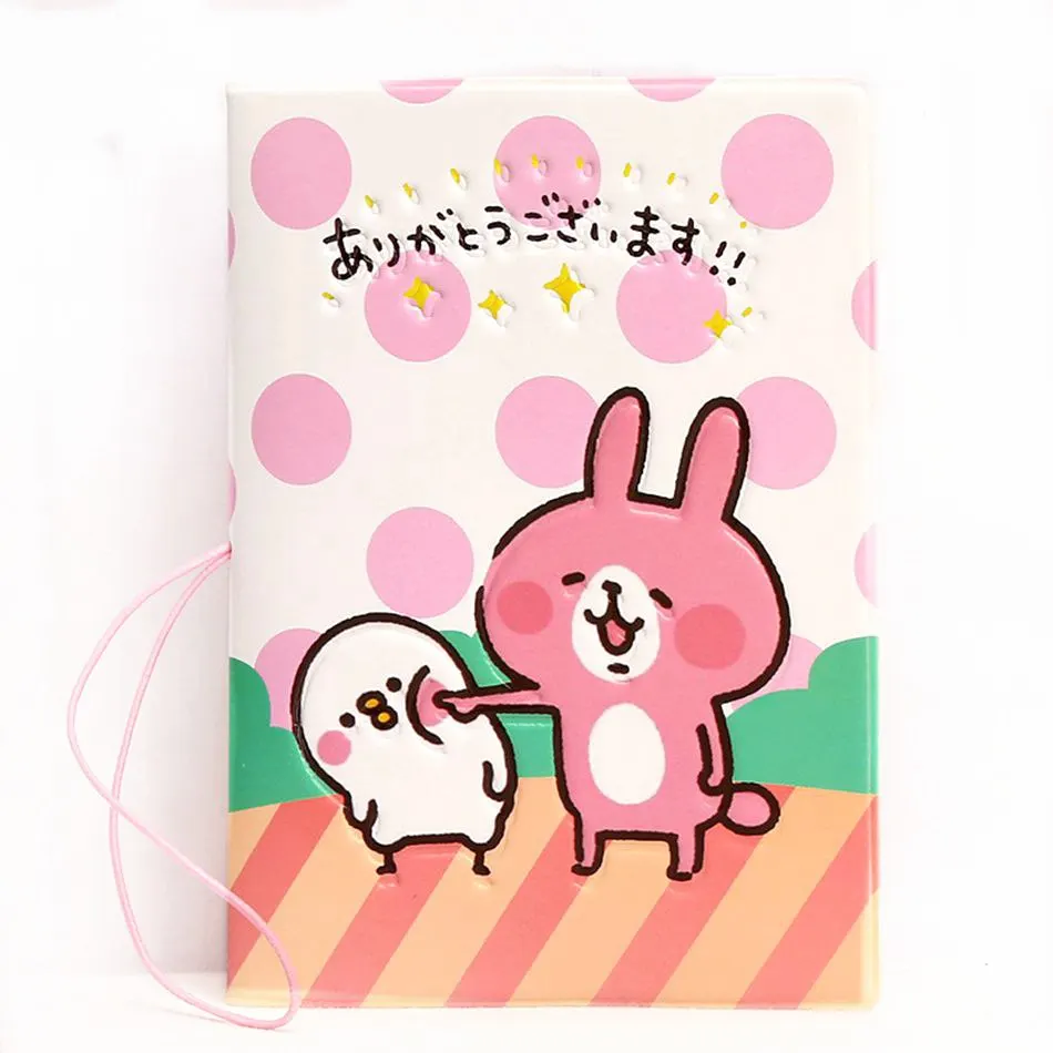 Cute Rabbit Passport Holders PVC Leather Passport Covers Designer Travel Accessories Business Credit Card Holder Case Organizer
Cute Rabbit Passport Holders PVC Leather Passport Covers Designer Travel Accessories Business Credit Card Holder Case Organizer